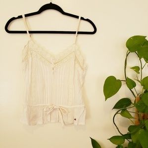 SOLD Beachy Lace Tank Top